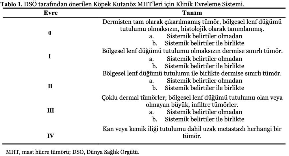 Köpeklerde Kutanöz Ve Subkutan Mast Hücre Tümörlerinin Tanı – görsel 5