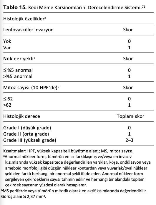Veteriner Hekimlikte Histolojik Derecelendirme Sistemlerinin – görsel 14